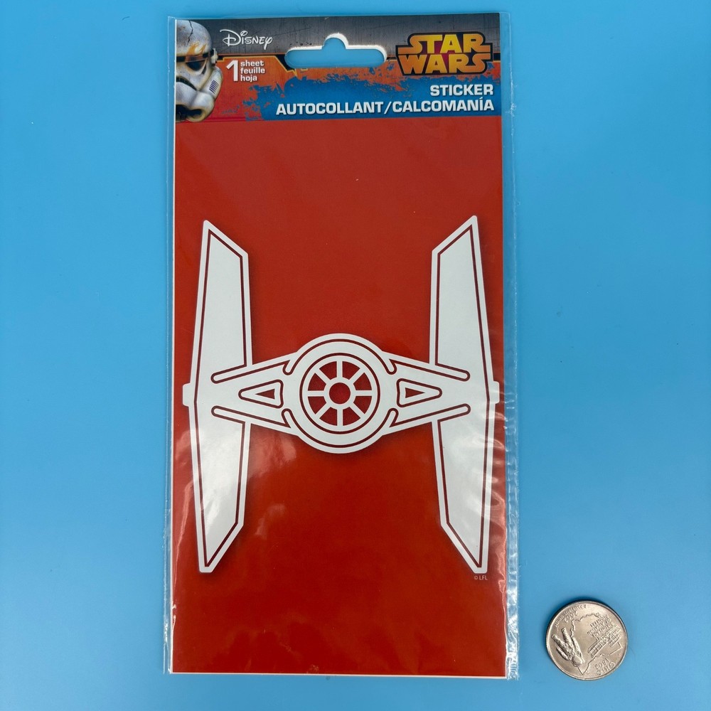 Star Wars Disney Auto Sticker Sandy Lion-TIE FIGHTER