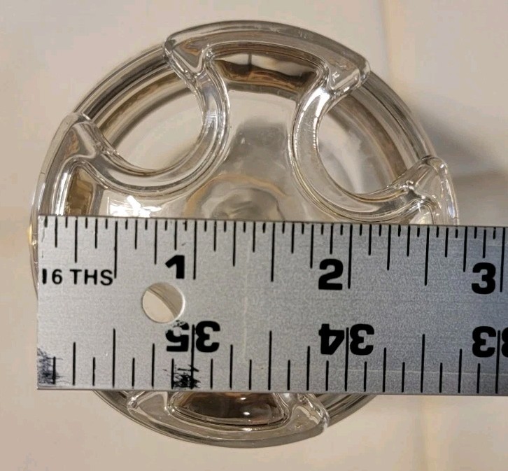 Vintage Gold Trimmed Glass NOBILITY Soap Dish, Tray, & Toothbrush Holder