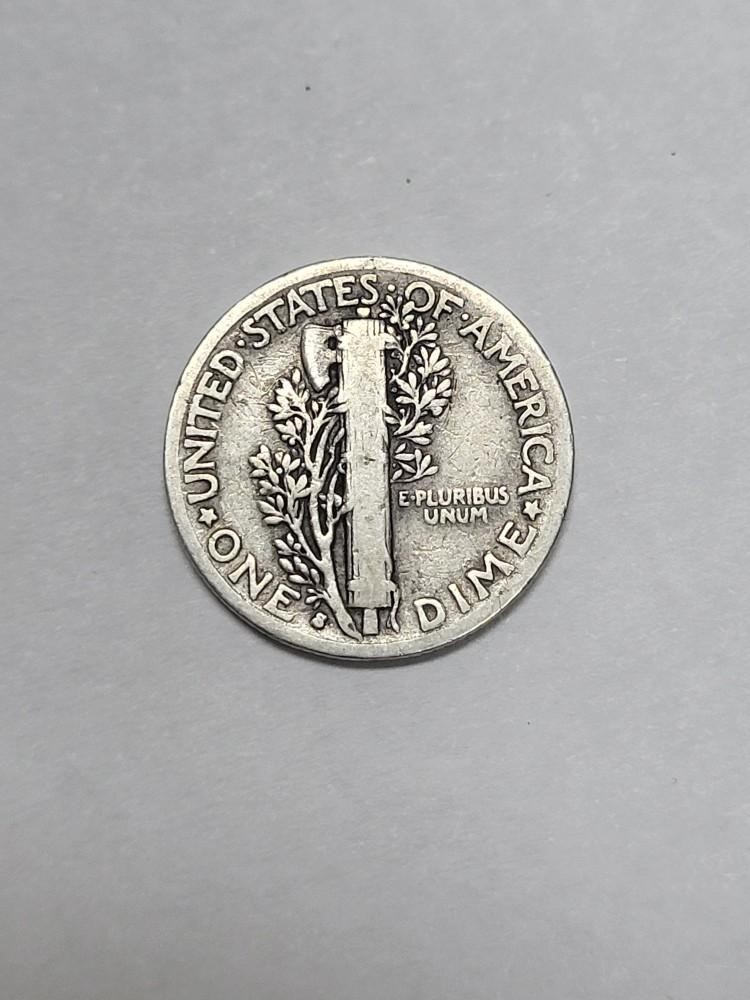 1936 S Mercury Dime