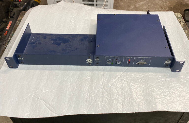 Symetrix 322 - 2 Input 2 Output Multi-Function DSP Processor With rack mount