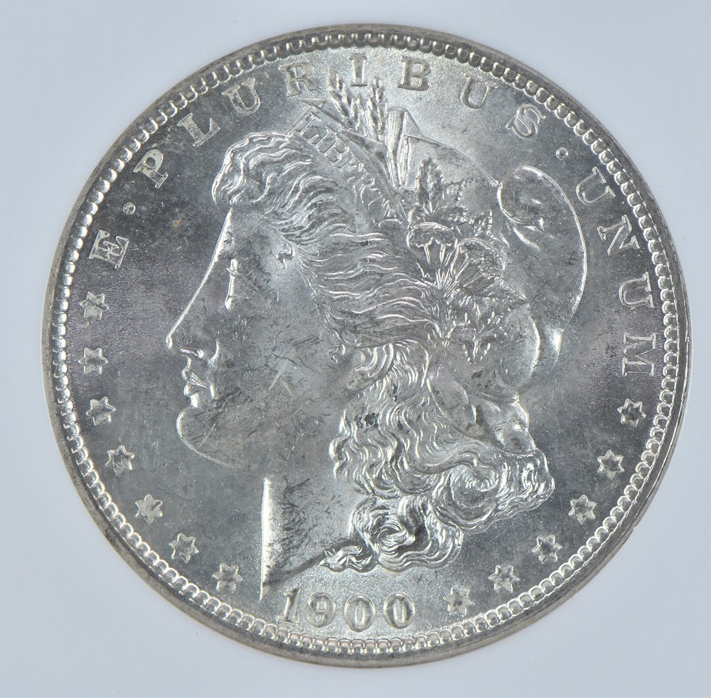 1900-O Morgan Silver Dollar MS64 NGC Brown Label