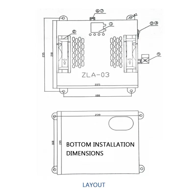 Cold Dryer Compressed Air De-watering Filter Three Coordinate Air Compressor