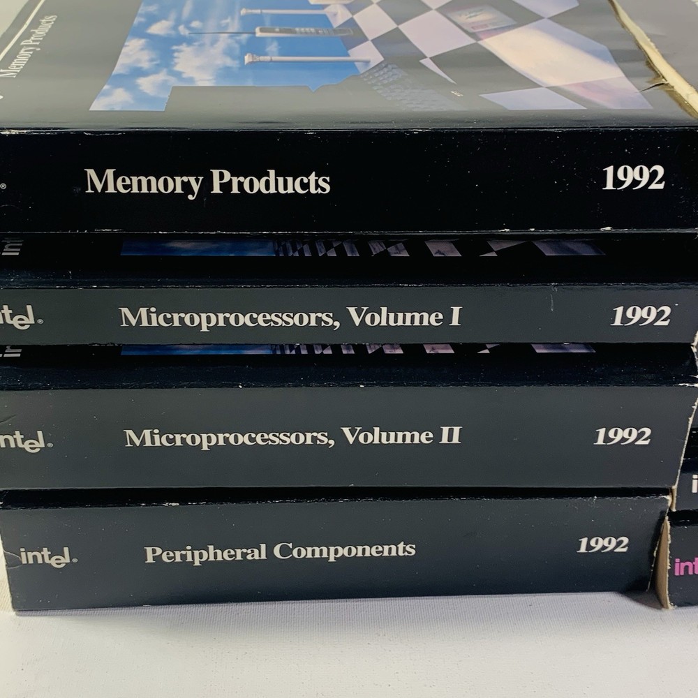 Data Book = Intel Eight Volume Set 1992 Handbooks Applications Catalogs