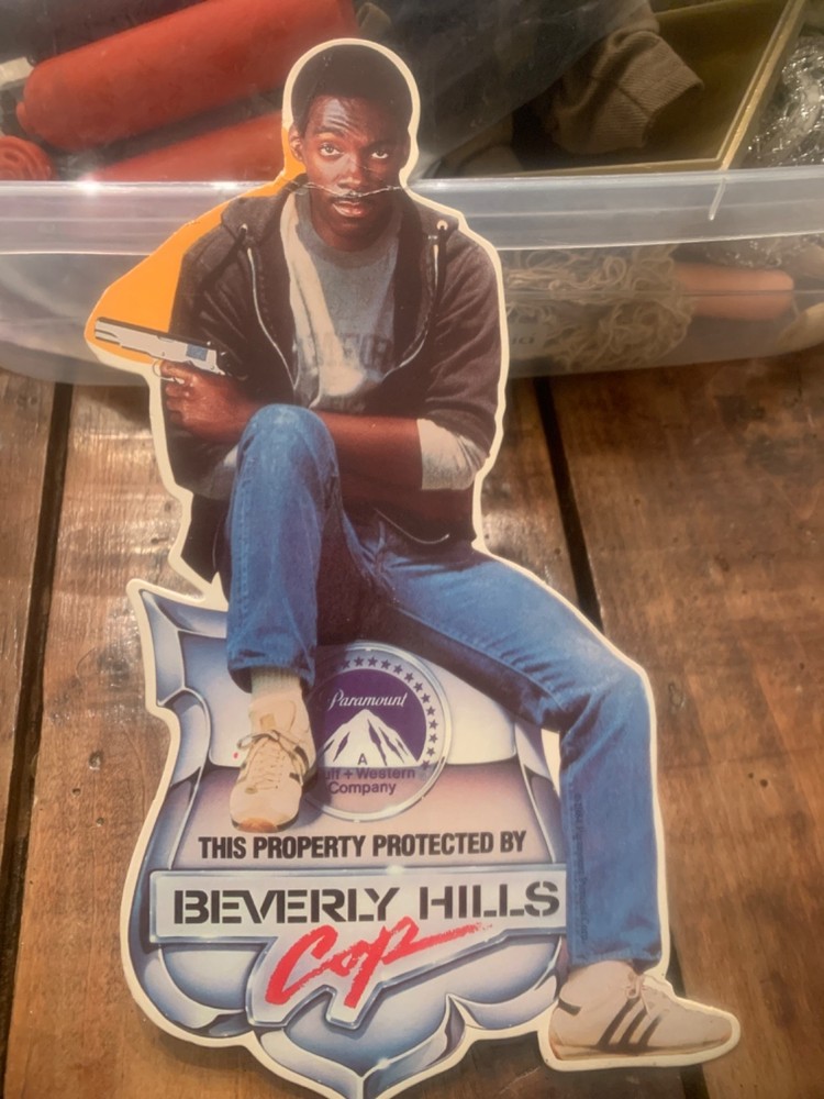 Beverly Hills Cop Paramount Store Display/ Window Sicker!