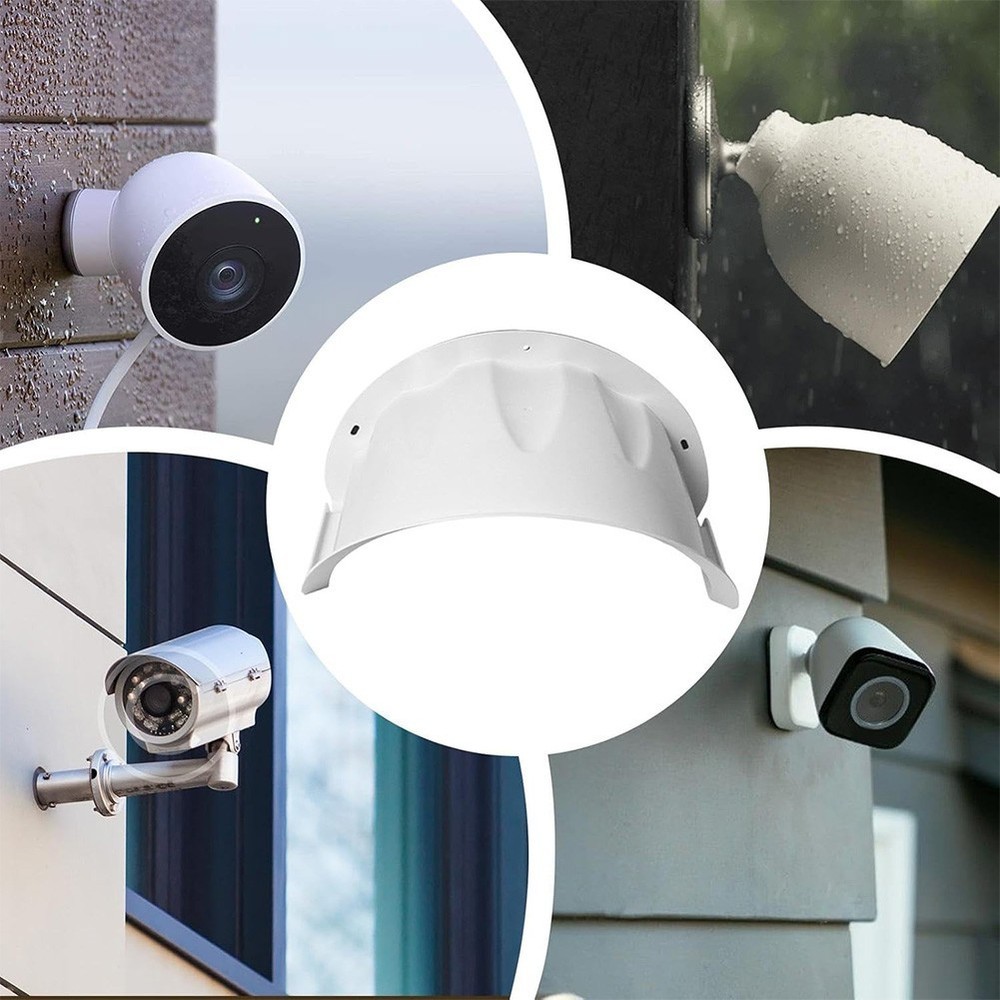 Outdoor Security Camera Protective Cover Dustproof Rain and Sun Shield