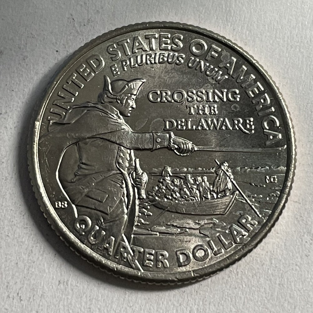 2021 P Washington Quarter Reverse Die Clash Error Coin