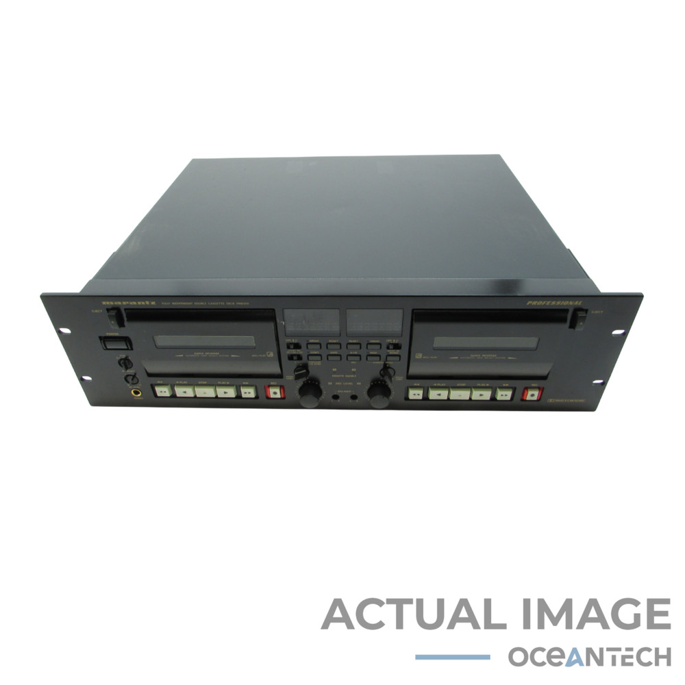 Marantz PMD-510 Professional Rack Mount Double Cassette Deck