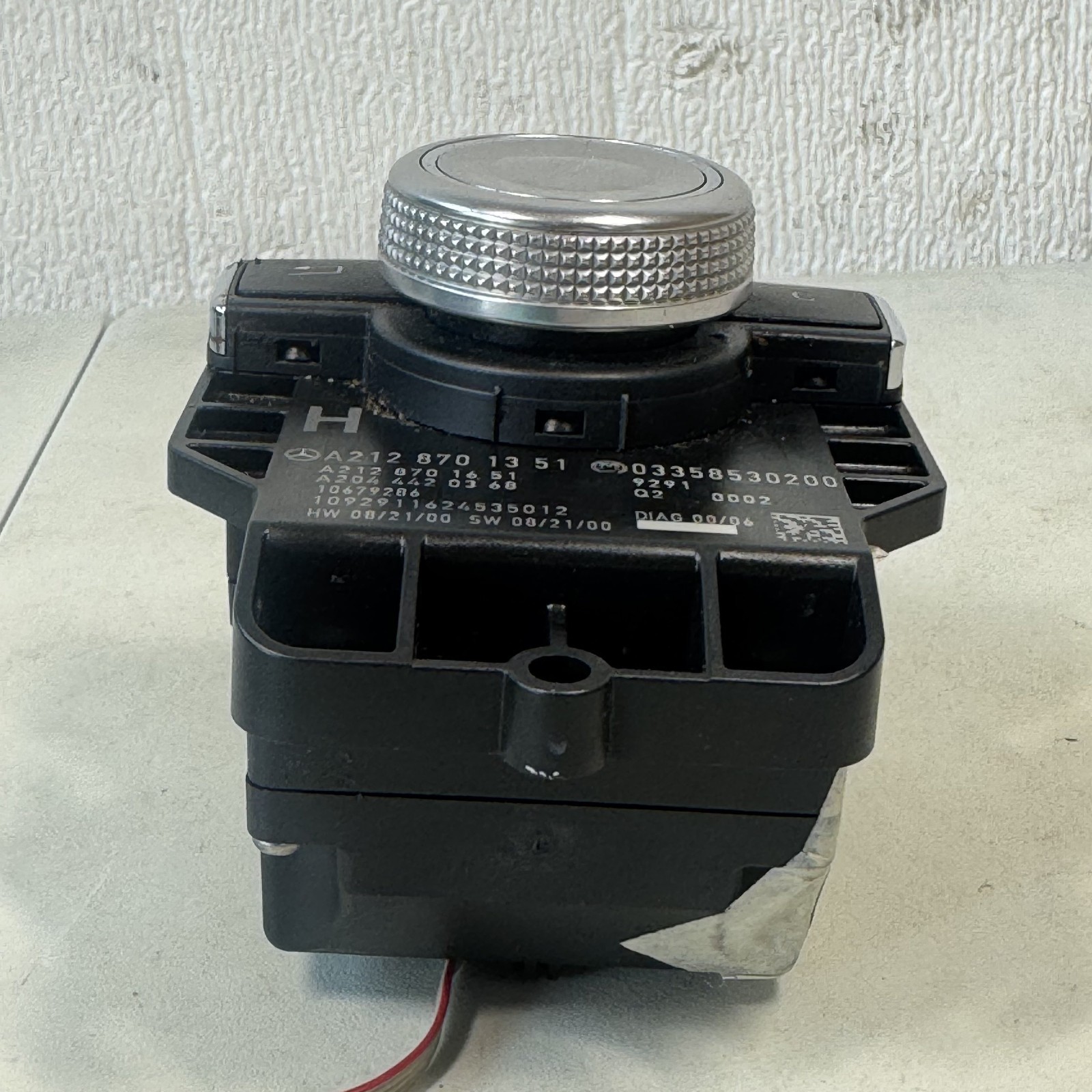 Joystick Navigation Mercedes-Benz E-Klasse (W212), OEM A2128701351 ORIGINAL USED