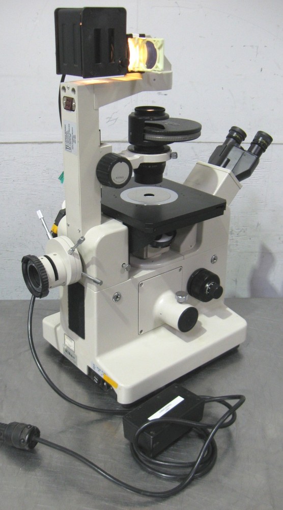 C200645 Nikon Diaphot Inverted Microscope, Hoffman Modulation Contrast, Epi-Ill