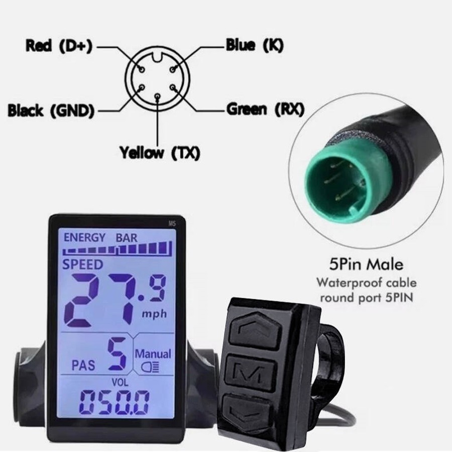 LCD Screen Display Replacement For Lectric XP 2.0/3.0 Mountain Bike E-Scoot US