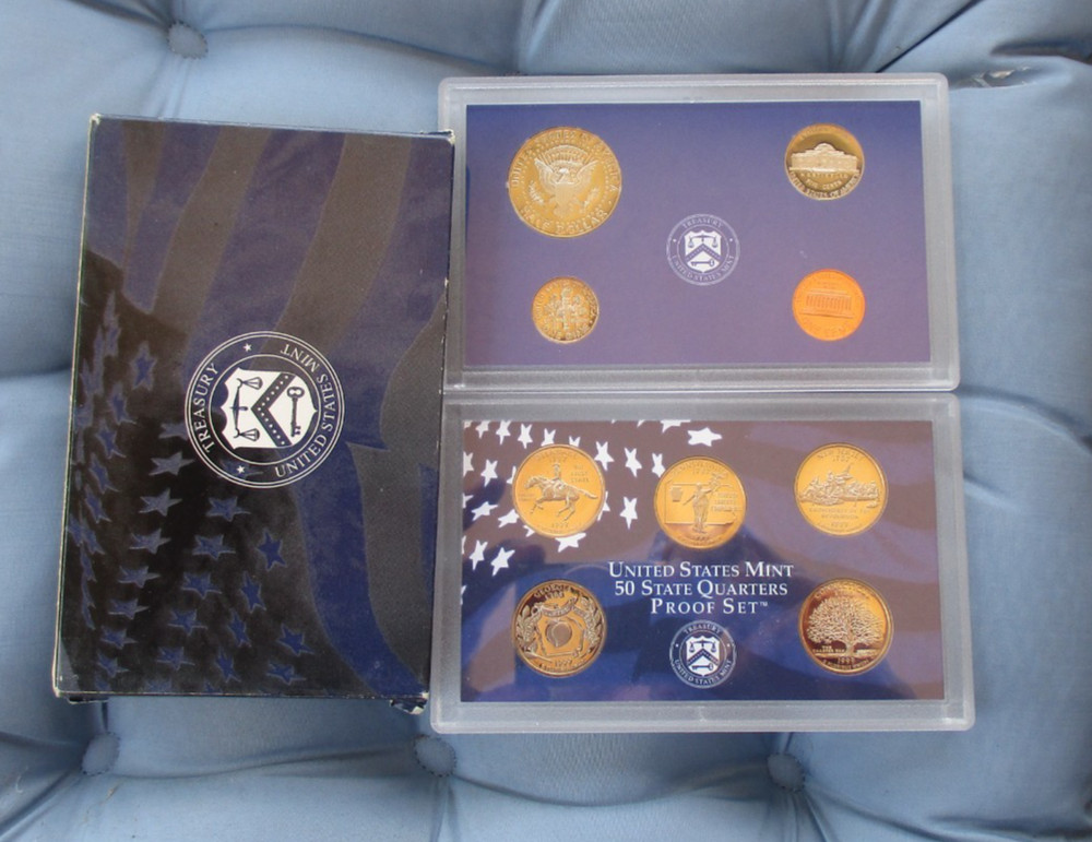 U. S. Mint 1999 & 2000 9-Coin Proof Sets