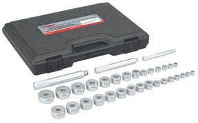 33 Pc. Metric and Standard ­Master Bushing Driver Set OTC-4410