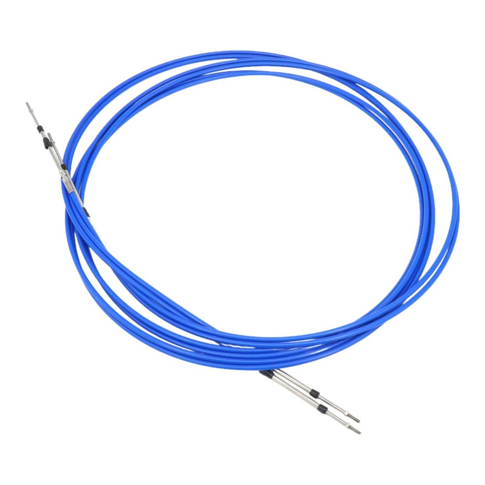 Outboard Inboard 2PCS 15FT 33C Shift Throttle Control Cable Universal For Yamaha