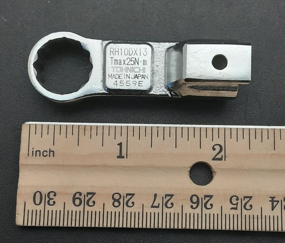 13mm TOHNICHI RH Ring Head, Model RH10DX13