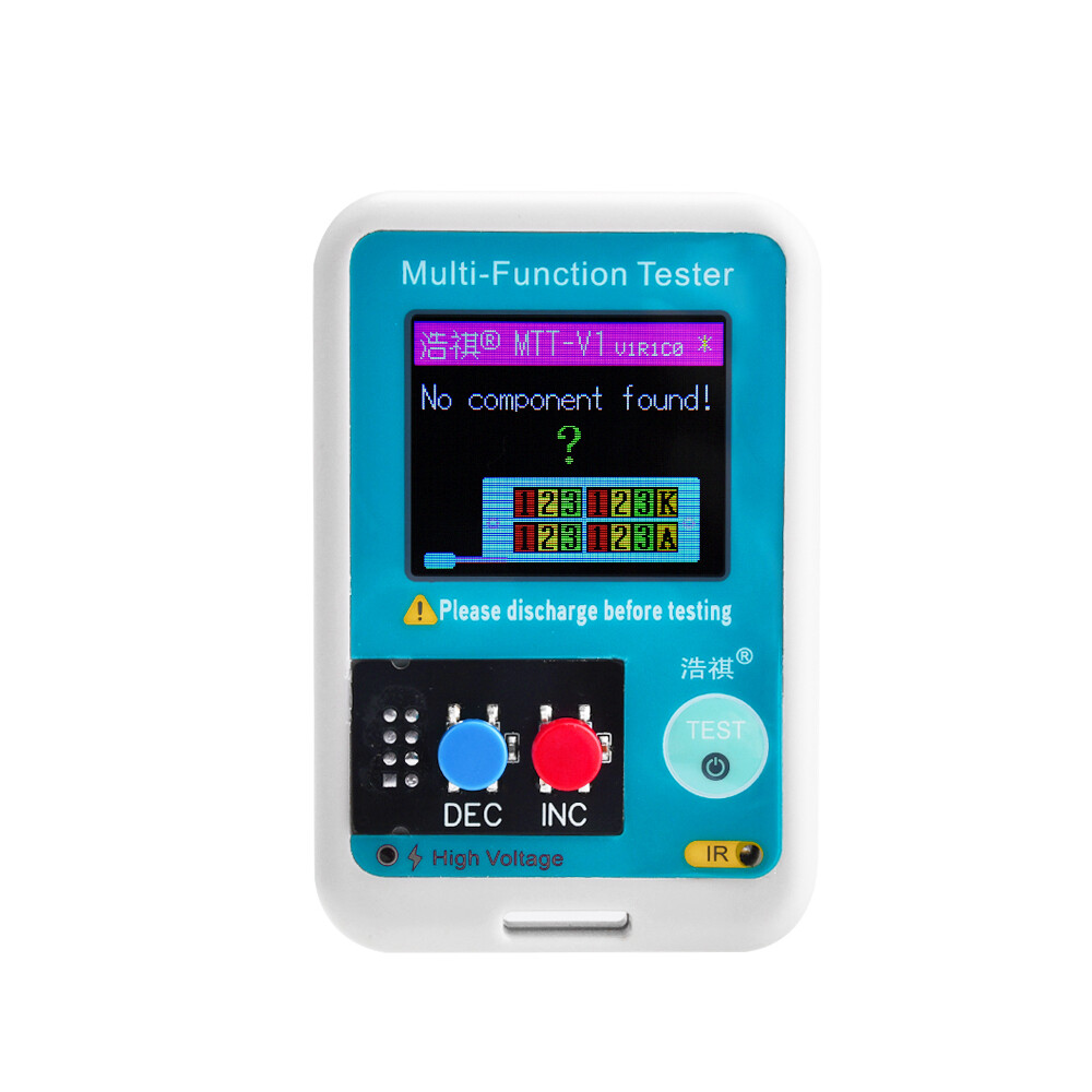 Multi-function MTT-V1 High Precision Transistor Tester Diode Capacitor Resistor