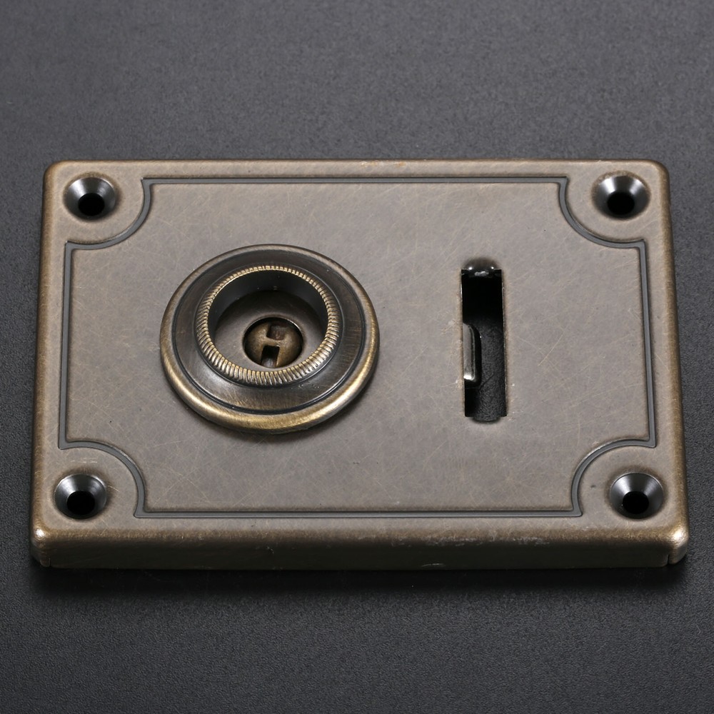 1X 86*60mm Rectangle Toggle Hasp Latch Lock Set Handbag Toolbox Luggage Hardware