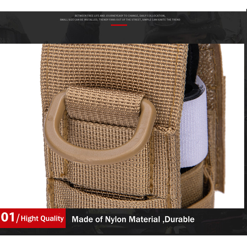 Tactical Scissor Case Molle Tourniquet Storage Bag Holder Flashlight EDC Pouch