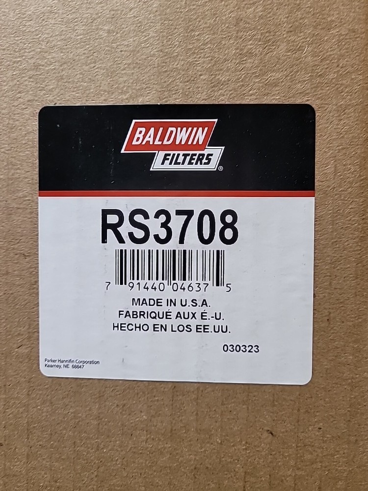 BALDWIN FILTERS RS3708 Outer Air Filter,Radial