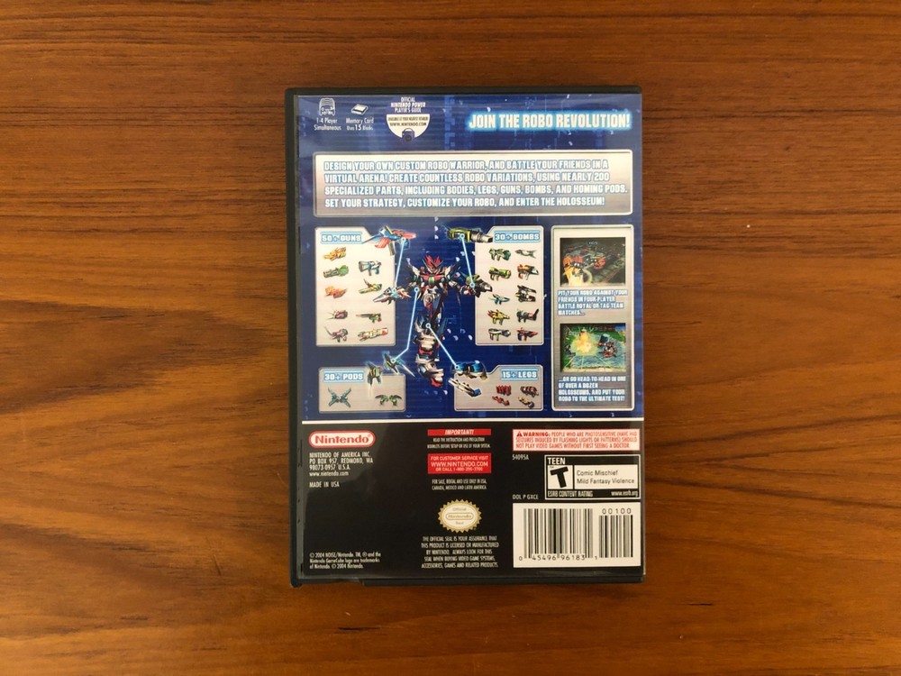 Replacement GameCube Case for Custom Robo