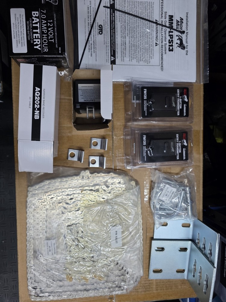 MIGHTY MULE MM-LPS13 SLIDE GATE OPERATOR SYSTEM KIT NEW R32