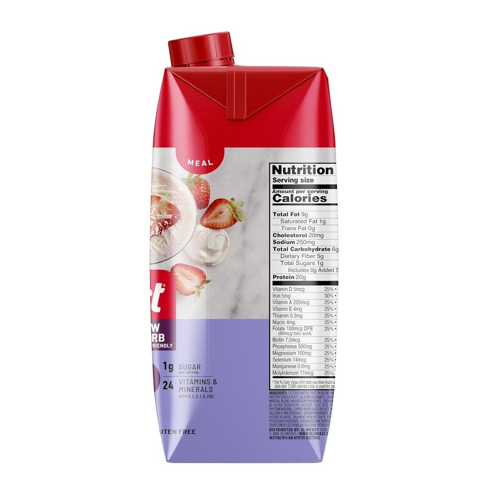 Protein Shake Strawberry- 20g Protein Meal Replacement Shake NEW