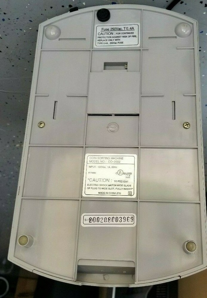 Coin sorting machine Royal Sovereign CO-2002