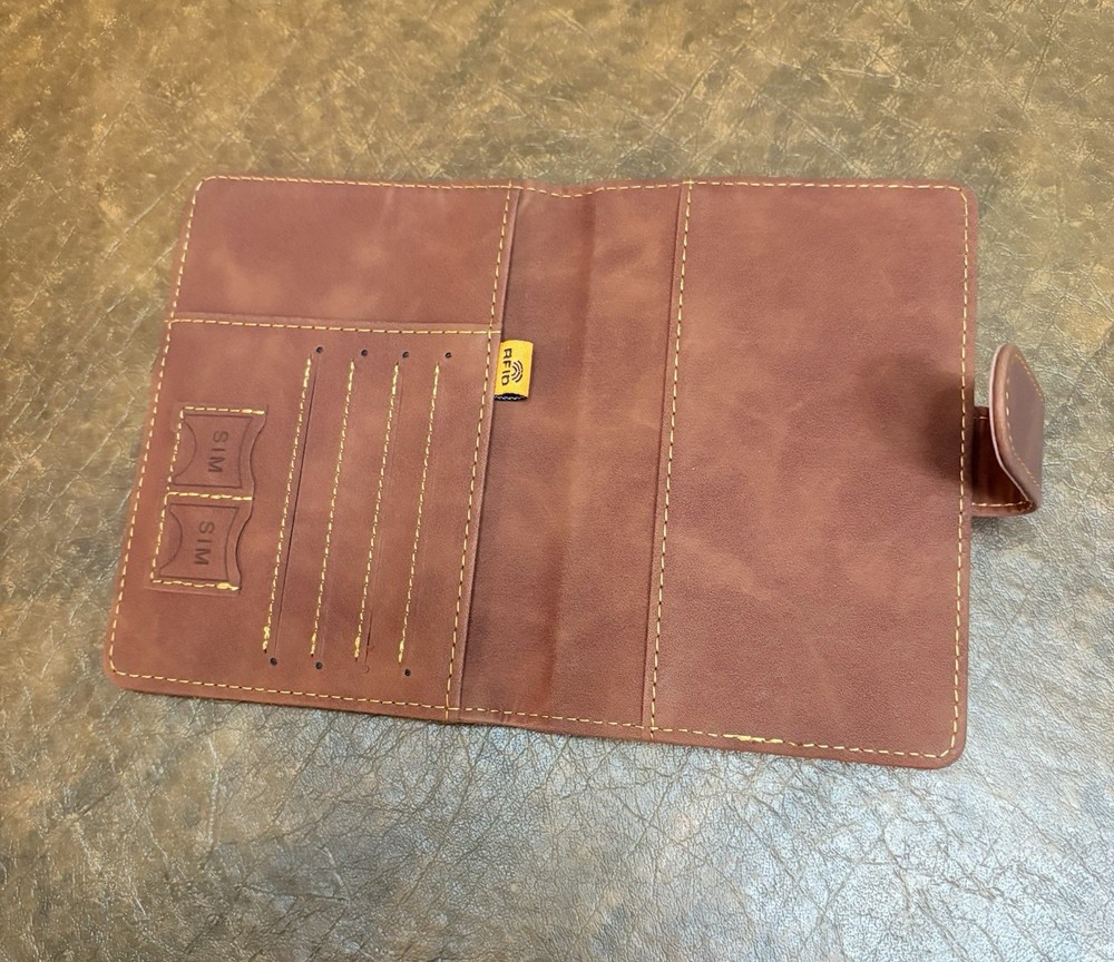 RFID Blocking Passport Wallet