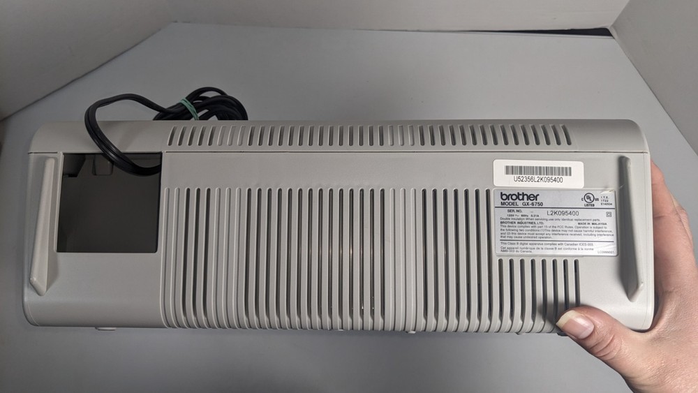 Brother GX-6750 Correctronic Electronic Typewriter Tested Working Cleaned