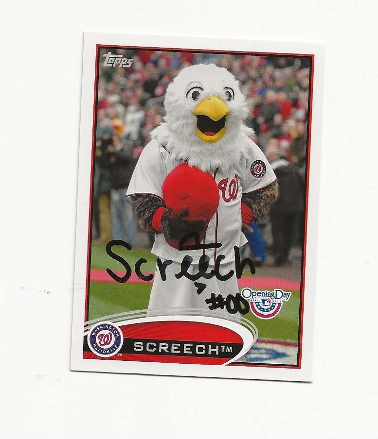 SCREECH         AUTOGRAPHED    CARD