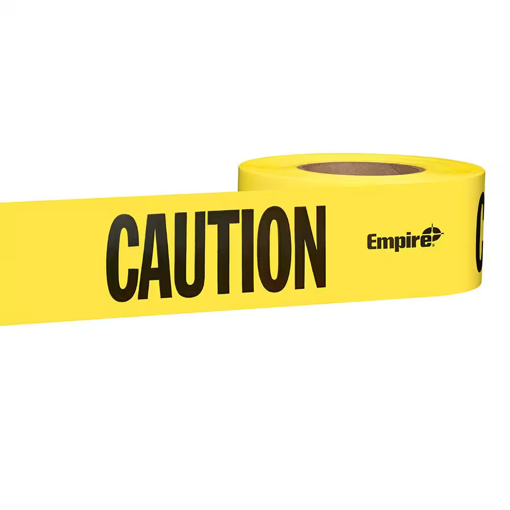 3 In. X 1000 Ft. Caution Tape (3-Pack)