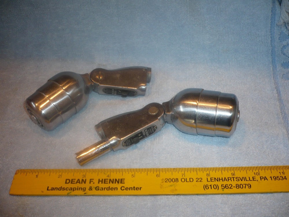 2 Stromberg Carlson Model MD-37AS Dynamic Microphone Vintage untested