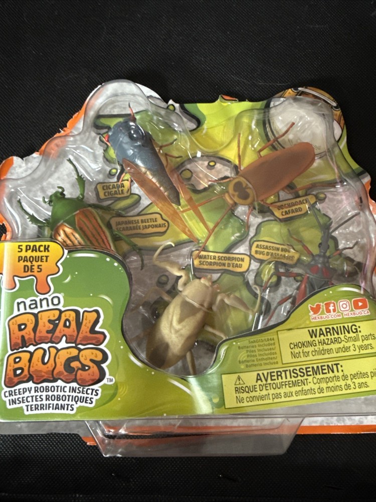 Nano Real Bugs 5 Pack