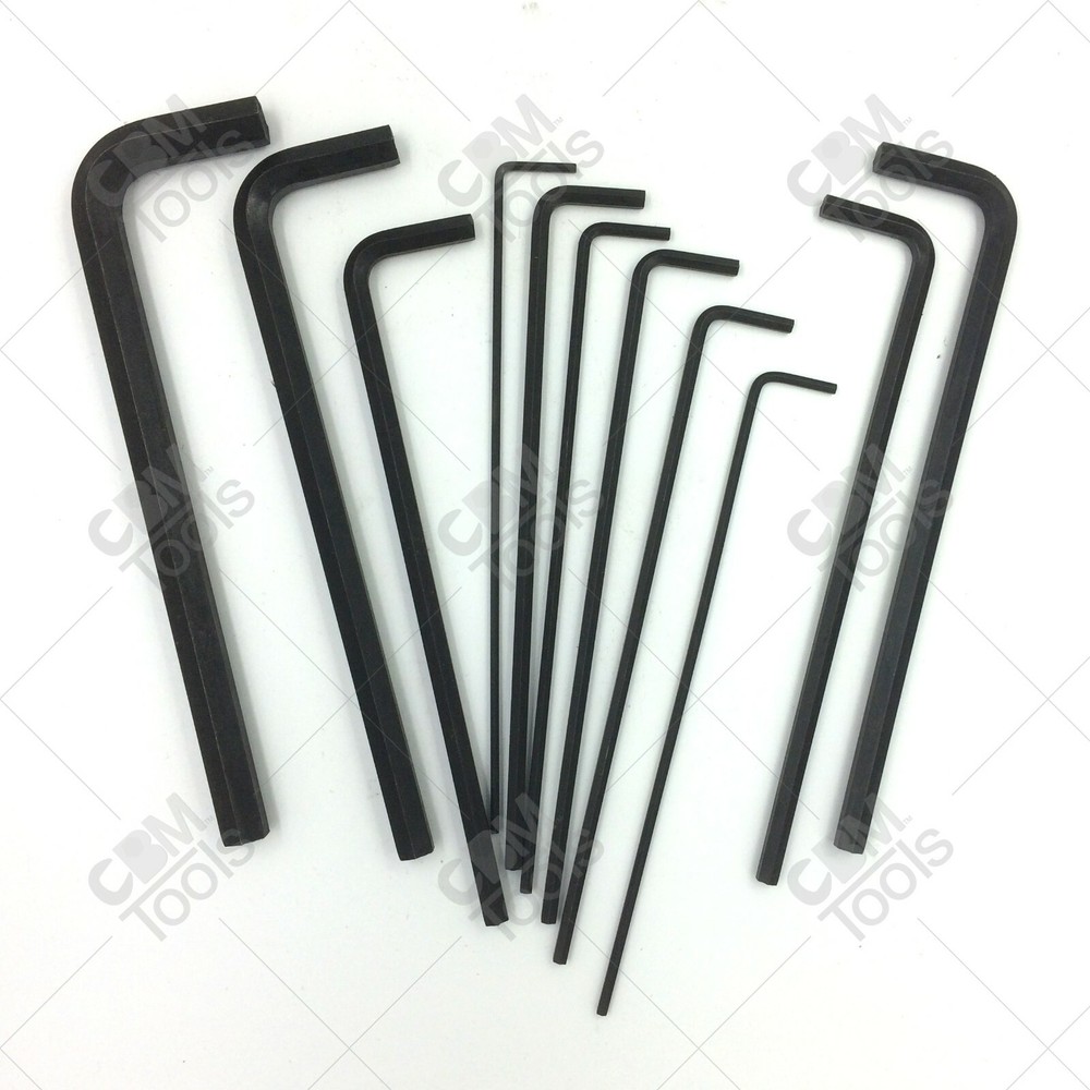 Eklind 10311 11pc SAE HEX 6" Long L-Key Set