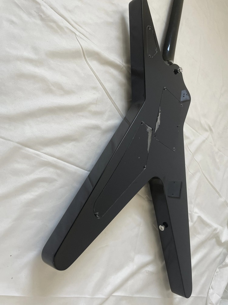 Factory Customized Black 6 Strings Electric Guitar with A Top Quality