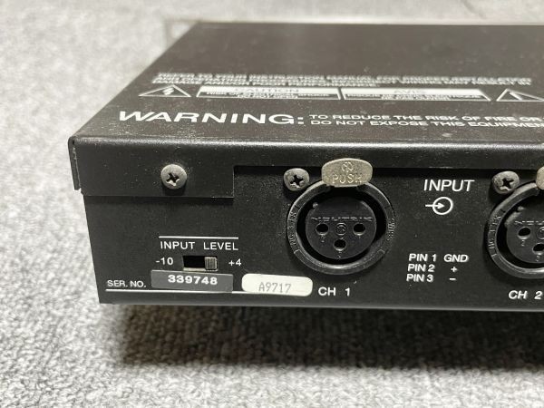 Bose 402C Systems Controller Loudspeaker Dynamics Processor Tested 100V Japan