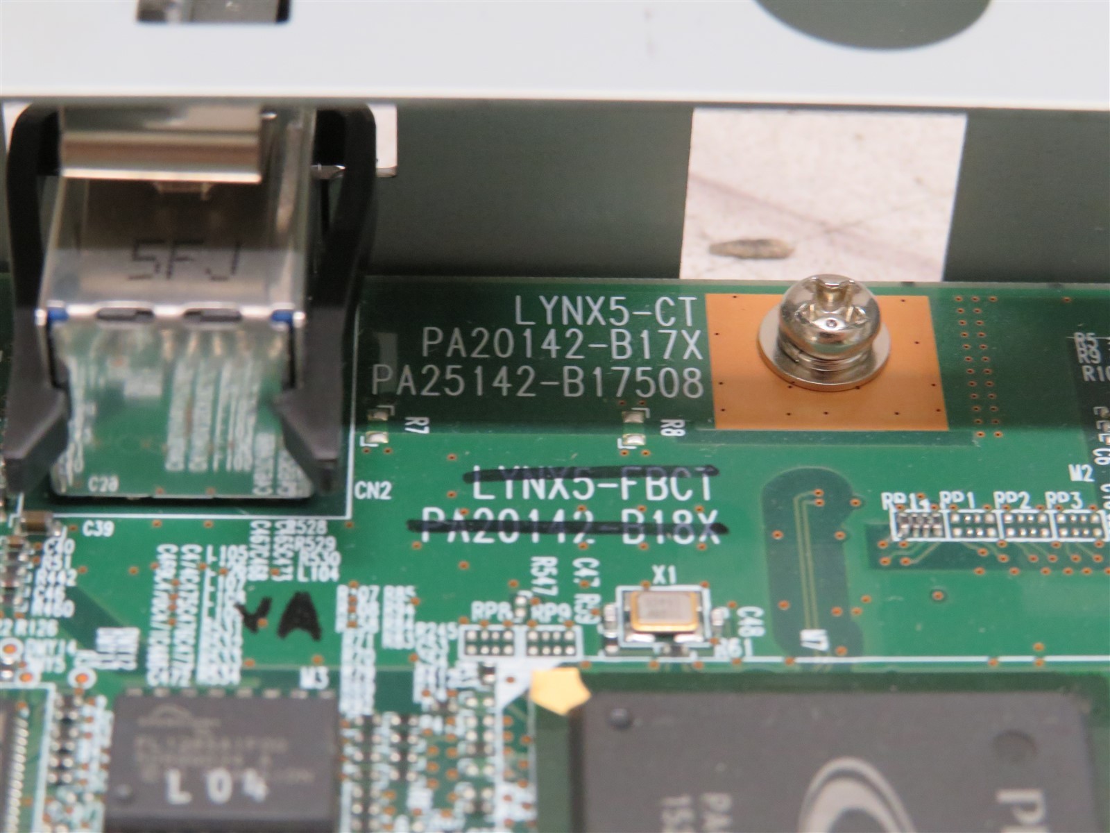 Fujitsu Fi-7160 Document Scanner Main Logic Board PA25142-B17508