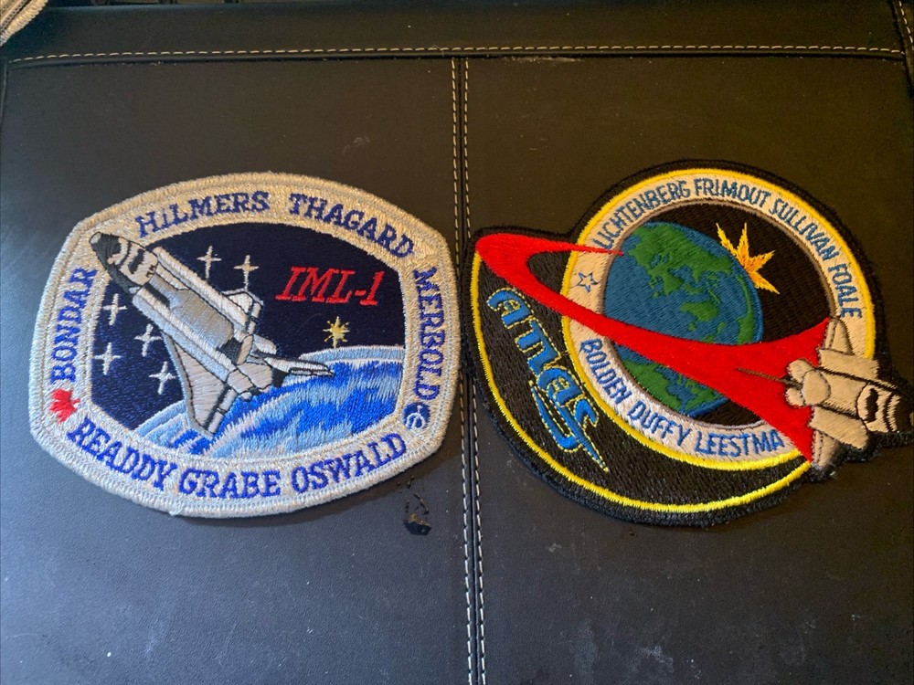Vintage Space Shuttle Patches