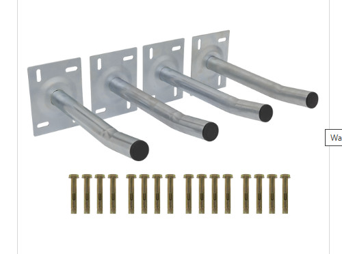 Sealey Wall Mounting Storage Hooks - Set of 4
