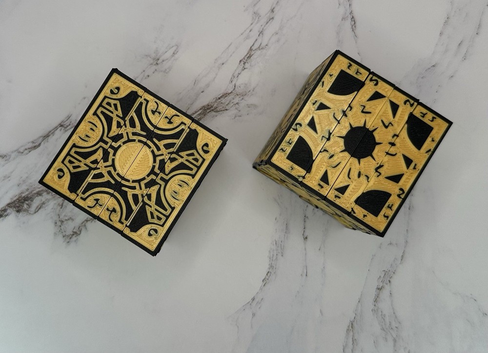 Hellraiser Lament Configuration Cube – 2” Puzzle Box Prop Cosplay Display