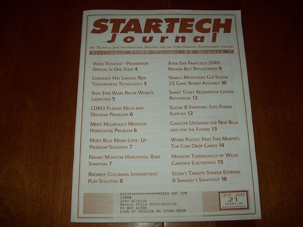 Startech Journal June 2000 Vol 22 #7