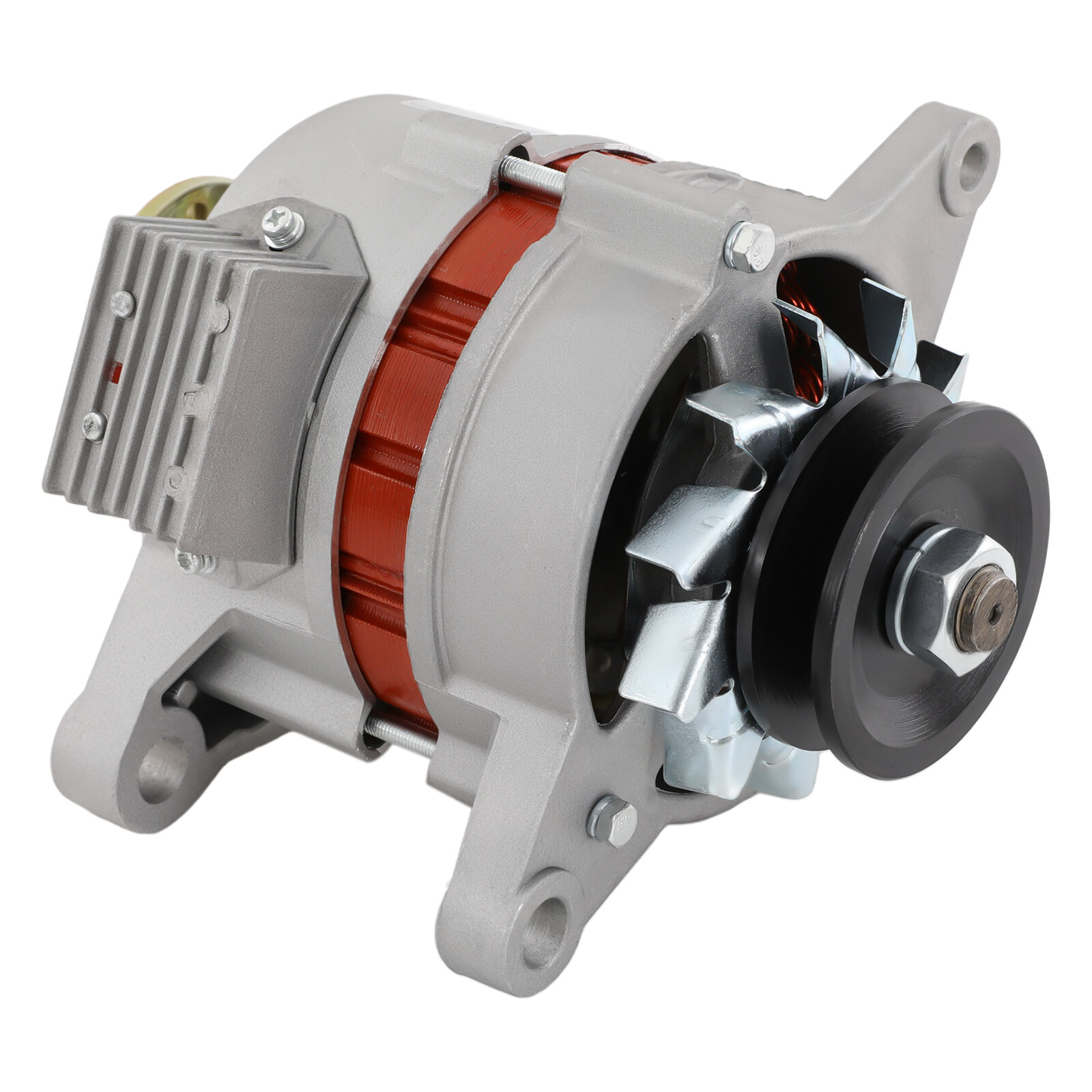 1KW PMA Permanent Magnet Generator AC Brushless Low Rpm Alternator Double Wheel