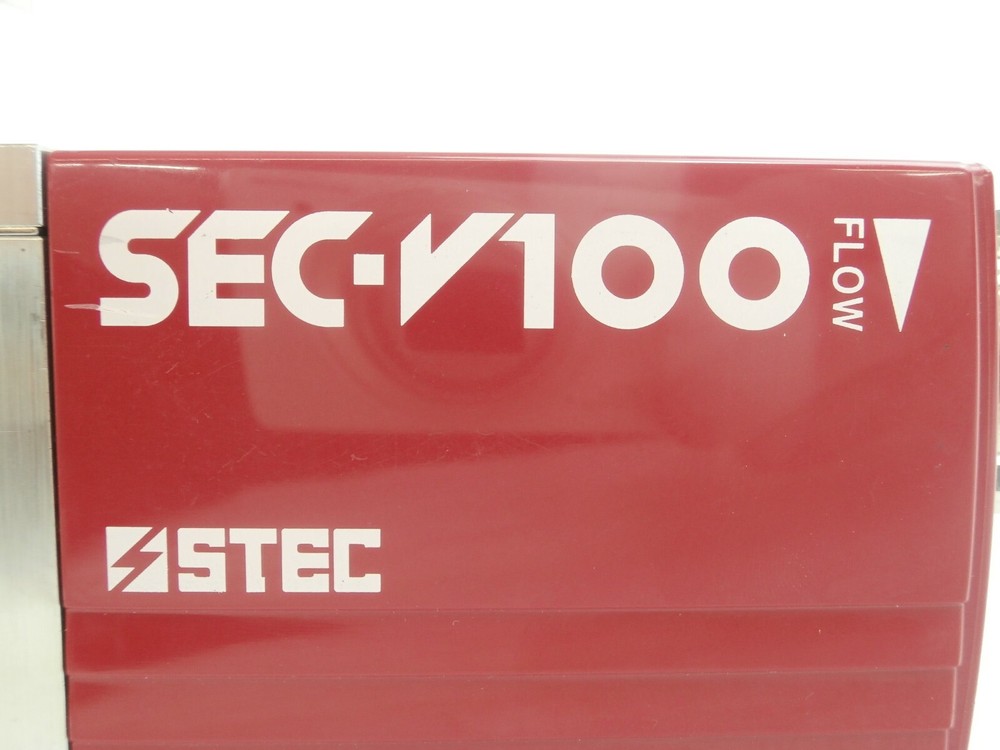 STEC SEC-V111DM Mass Flow Controller MFC SEC-V100 200 SCCM Ar Working Surplus
