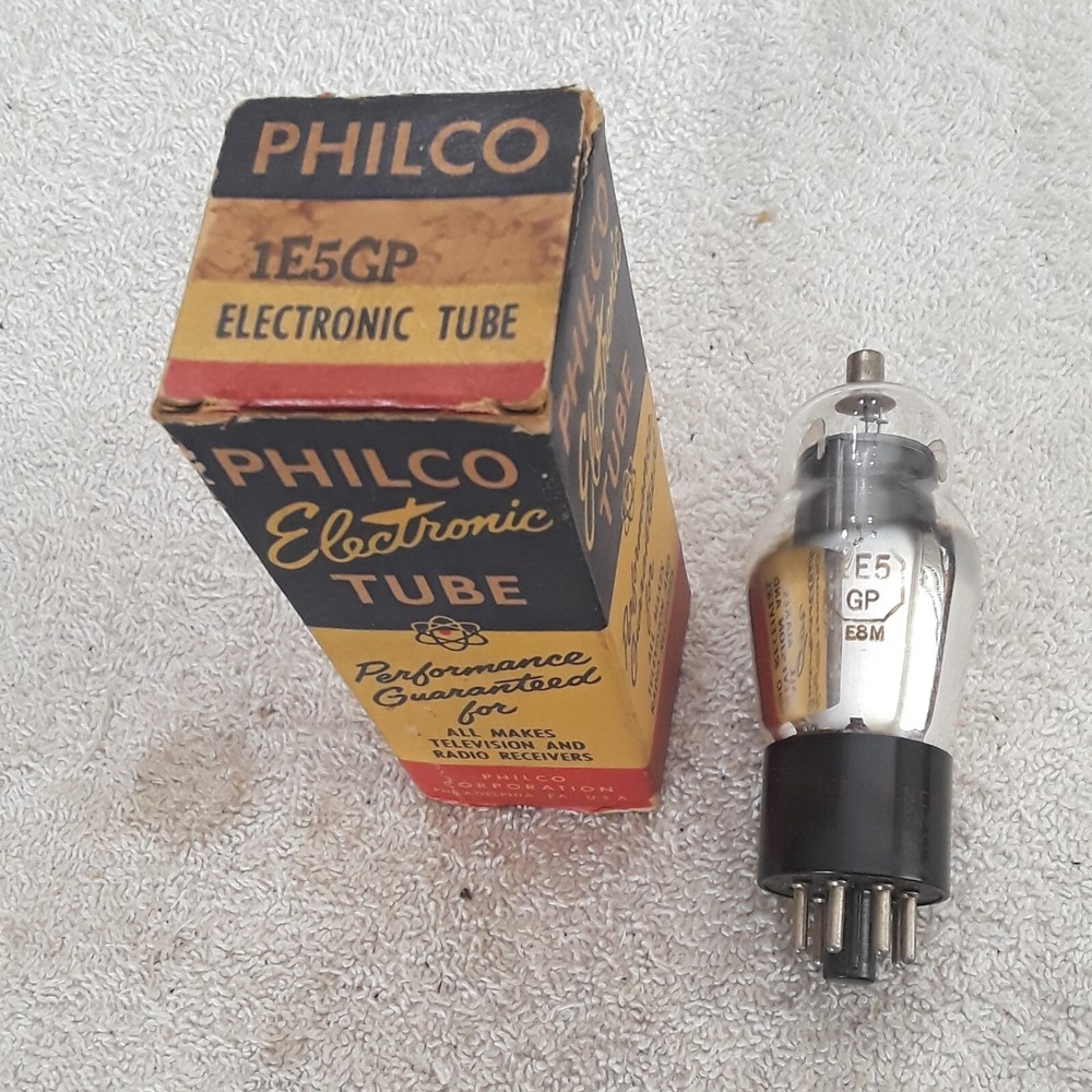 NOS Philco 1E5GP Vacuum tube