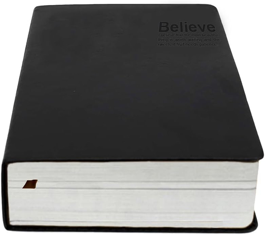Thick Leather Journal Notebook 720 Pages Retro Thick Lined Paper Writing Journal