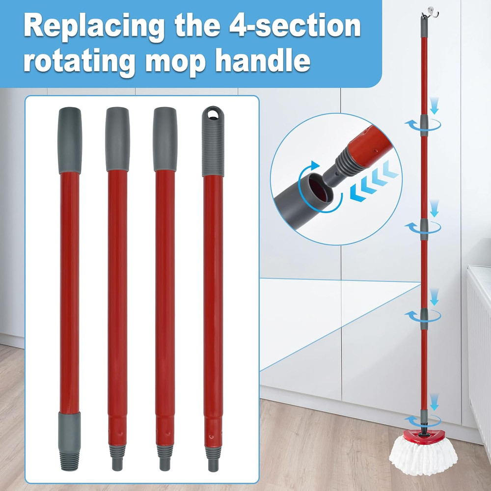 Mop Handle for Ocedar, Mop Handle for O Cedar, Spin Mop Replacement Handle For