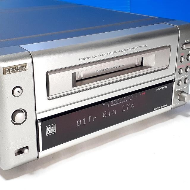 DENON DMD-M10 Mini Disk MD Recorder Player MD Deck Player