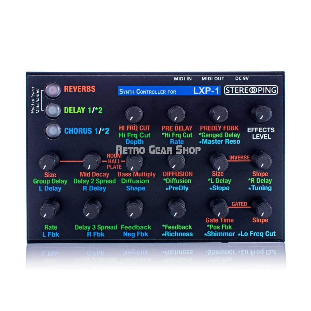 Stereoping CE-1 LXP-1 Midi Controller for Lexicon LXP-1 Multi Effects Reverb