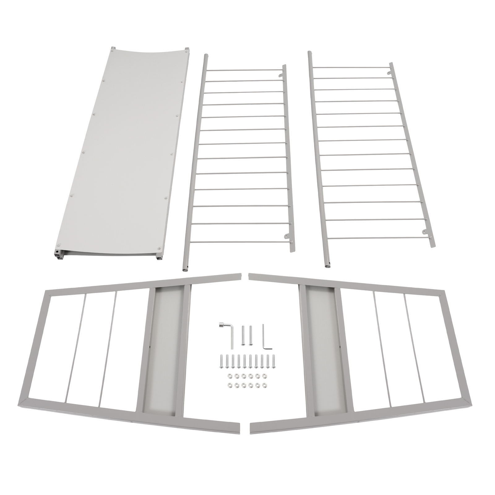 Heavy Duty Steel 77 Gallon Pasture Hay Feeder For Goats, Sheep, Miniature Horses
