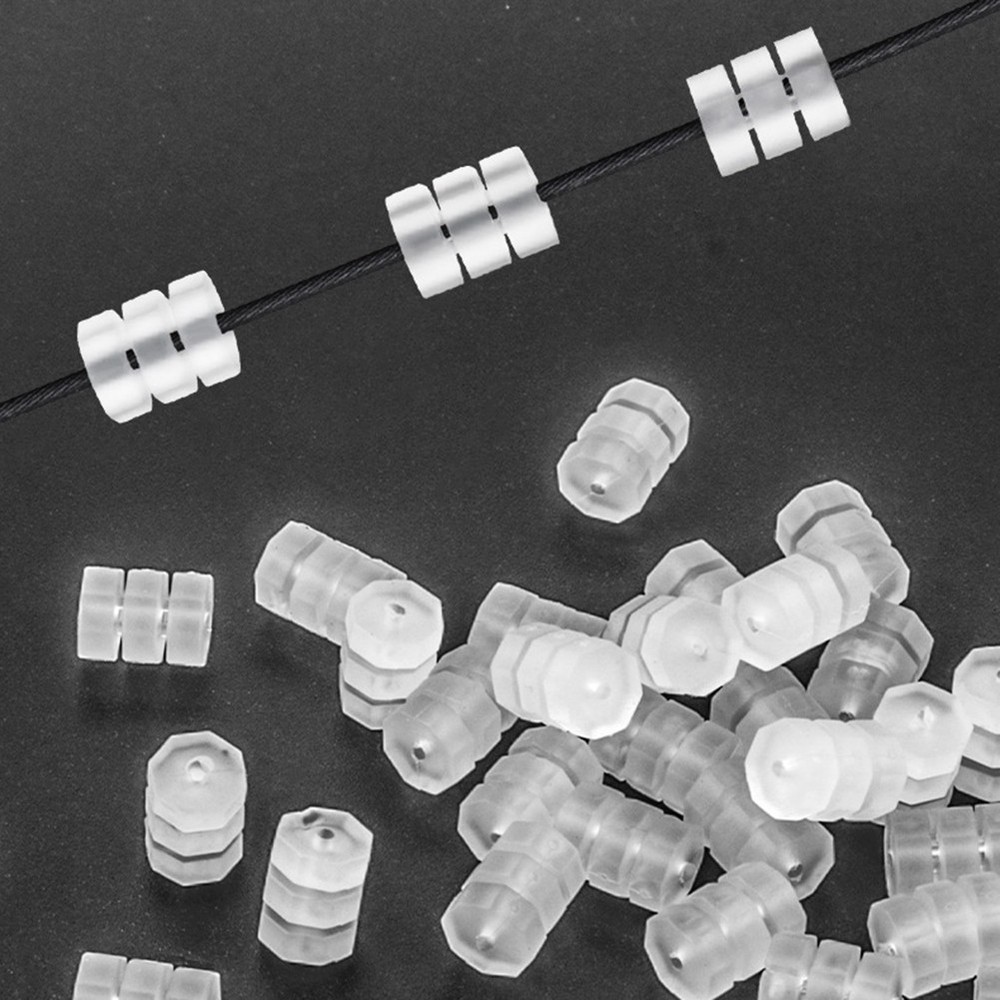 20PC Transparent Bike Cable O Ring for MTB Shift/Brake Cable Shielding