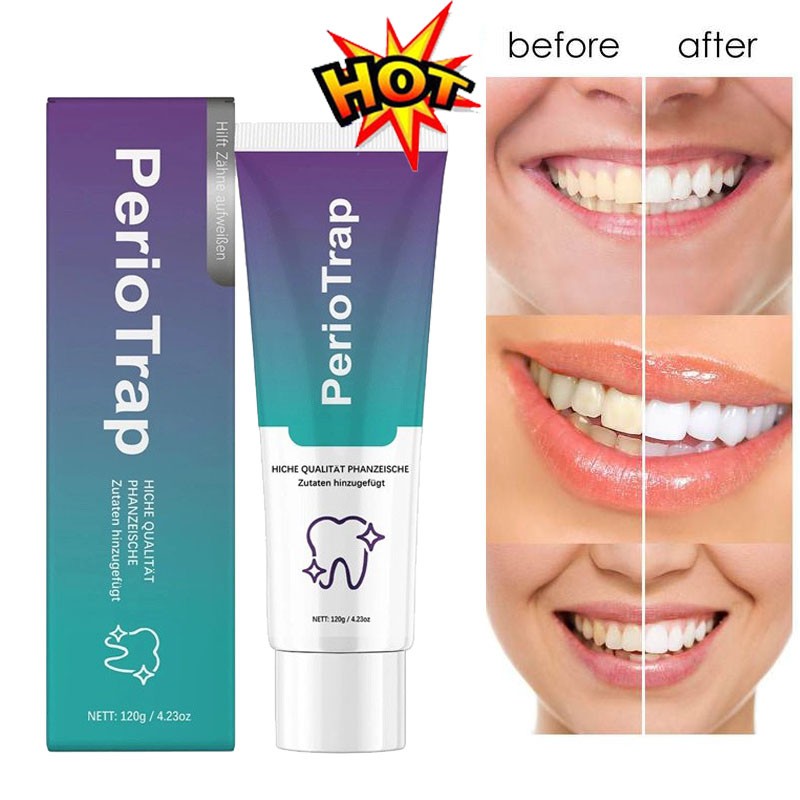 PerioTrap Mint Flavor Gum Toothpaste Cleaning Toothpaste Sensitive Teeth 120g